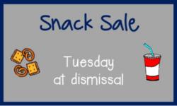 Snack Sale!